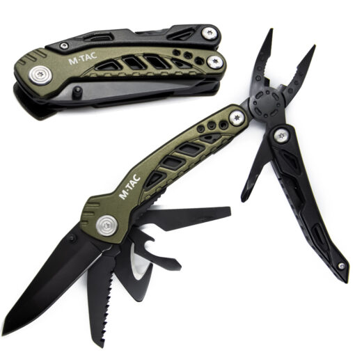 Multitool M-Tac Czarny Olive
