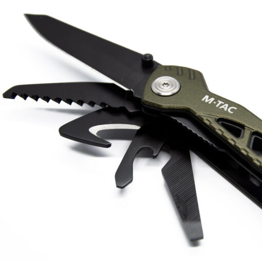 Multitool M-Tac Czarny Olive