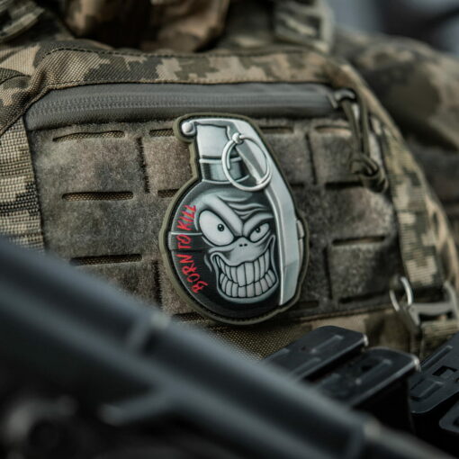 Naszywka Granat M67 3D PVC M-Tac Black