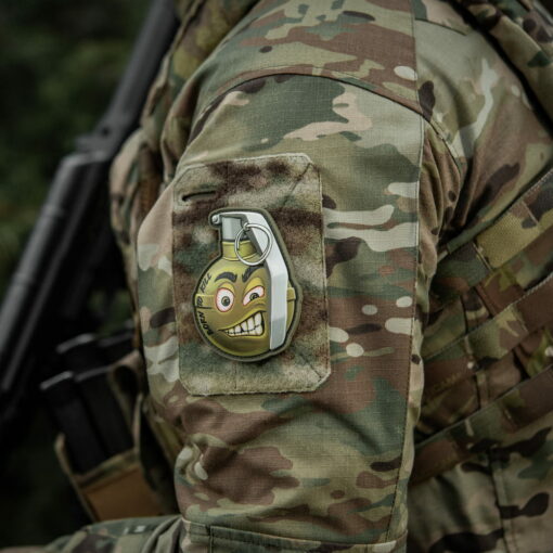 Naszywka Granat M67 3D PVC M-Tac Olive