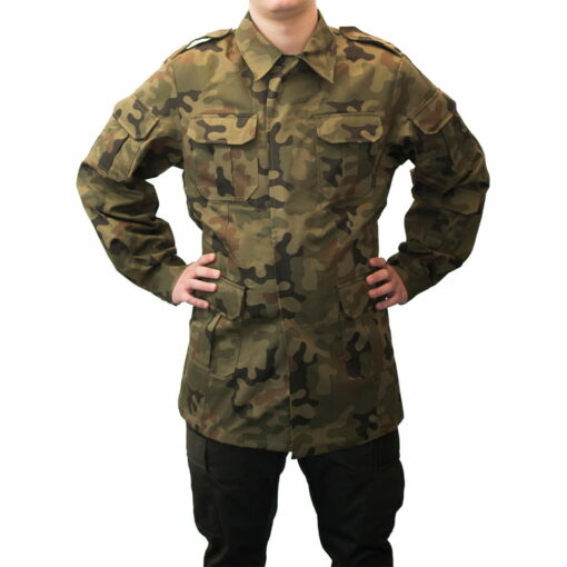 Bluza Polowa Mundurowa Wojskowa PL Woodland