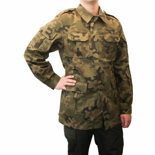 Bluza Polowa Mundurowa Wojskowa PL Woodland