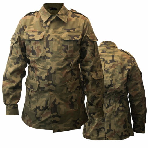 Bluza Polowa Mundurowa Wojskowa PL Woodland