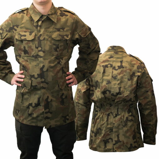 Bluza Polowa Mundurowa Wojskowa PL Woodland