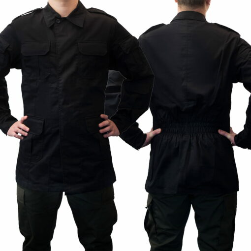 Bluza Polowa Mundurowa Wojskowa Militarna Czarna