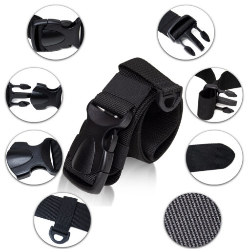 Pas M-Tactical 50mm Morowo Parciany Czarny