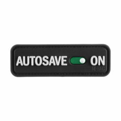Naszywka Plakietka M-Tac Autosave PVC black