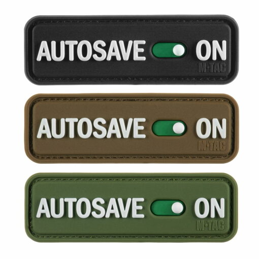 Naszywka Plakietka M-Tac Autosave PVC