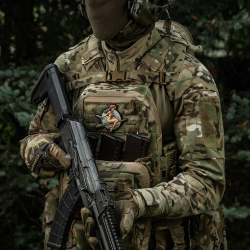 Naszywka Plakietka Morale Tactical Girl M-Tac No11