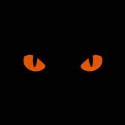 Naszywka M-Tac Cat Eyes Laser Black Red GID