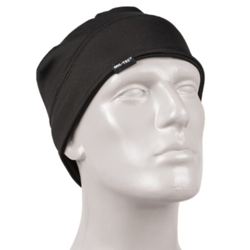 Czapka Polarowa Elastic Mil-Tec Czarna