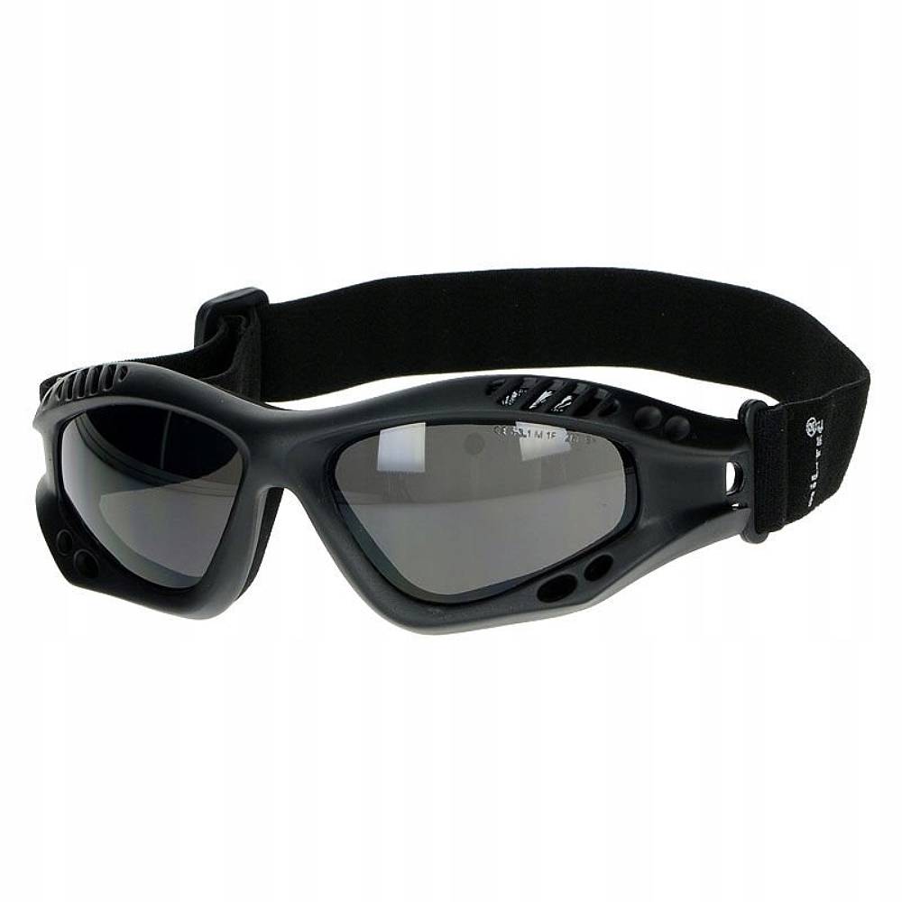 Gogle Commando Air Pro Mil-Tec Black Smoke 1