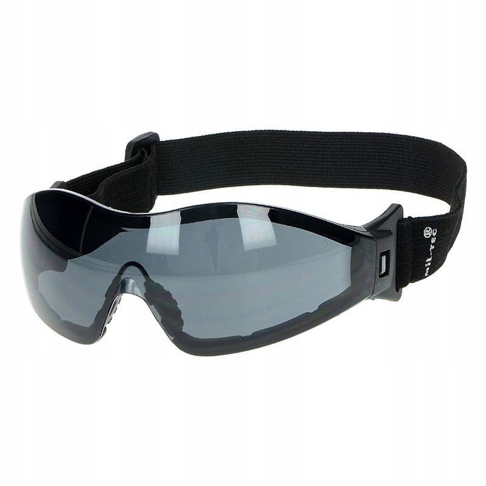 Gogle Commando Para Mil-Tec Black Smoke