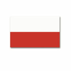 Flaga Polski 150x90cm Mil-Tec