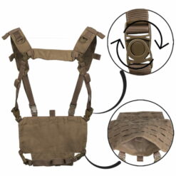 Kamizelka Chest Rig Lightweight Mil-Tec Coyote