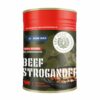 BEEF STROGANOFF Stroganoff z kaszą gryczaną