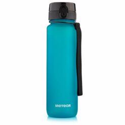 Bidon Butelka Sportowa Meteor 1000ml Czarno - Turkusowy / Ciemnozielony