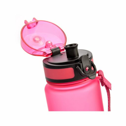 Bidon Sportowy Turystyczny Meteor 650 ml Różowy - obrazek 3