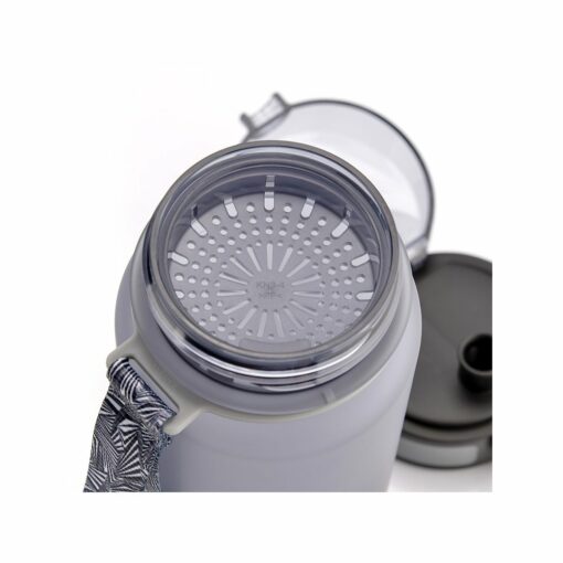 Bidon Sportowy Turystyczny Meteor 650 ml Szary - obrazek 4