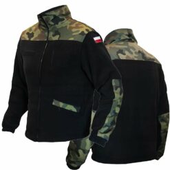 Bluza Polar Wojskowy Morowo Militarny PL Woodland