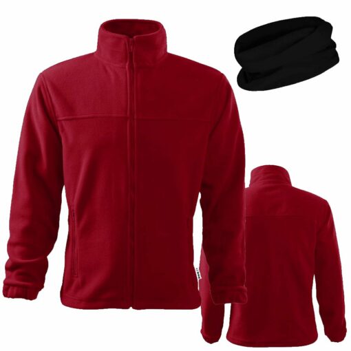 Bluza Polarowa Męska Rimeck Jacket Czerwona