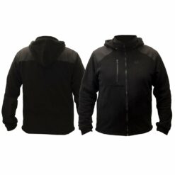 Alternative view of Bluza Polarowa Tundra z Kapturem Czarna