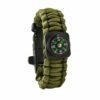 Bransoletka Opaska Paracord Survival z Kompasem