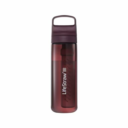 Butelka Filtr do Wody LifeStraw Go 2 0,65L Merlot