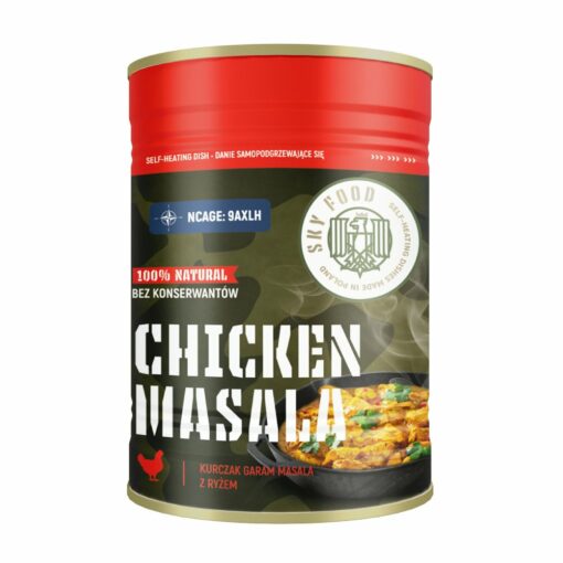 Danie SkyFood Chicken Masala Kurczak garam masala z ryżem 400g