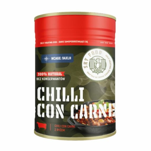 Danie SkyFood Chili Con Carne z Ryżem 400g