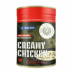 Danie SkyFood Creamy Chicken Filet z kurczaka w sosie koperkowym z ryżem