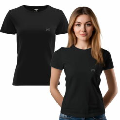 Koszulka Morowo Premium Logo Damska Czarna