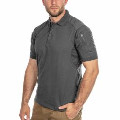 Alternative view of Koszulka Polo T-shirt Texar Elite Pro Grey Szara