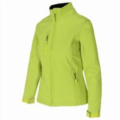 Kurtka Morowo Soft Shell Damska Jasnozielony