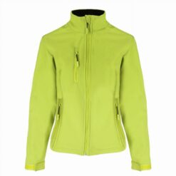 Alternative view of Kurtka Morowo Soft Shell Damska Jasnozielony