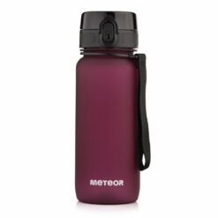 Bidon Sportowy Meteor 650 ml Bordowy 1
