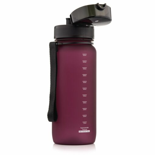 Bidon Sportowy Meteor 650 ml Bordowy 2