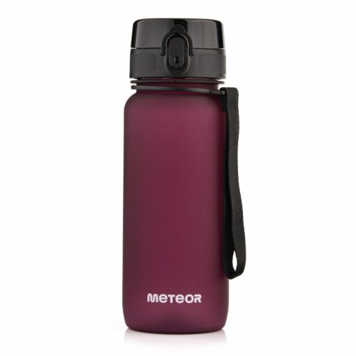 Bidon Sportowy Meteor 650 ml Bordowy 1