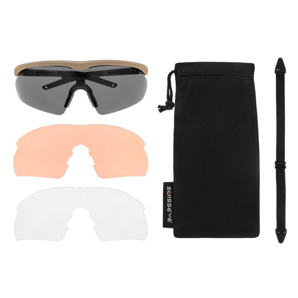 Okulary Swiss Eye Raptor PRO Coyote