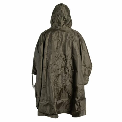 Ponczo przeciwdeszczowe Mil-Tec US RipStop Olive - obrazek 2