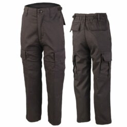Spodnie BDU Junior Mil-Tec Czarne