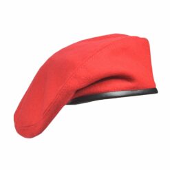 Beret Harcerski ZHP Szyty – Regulaminowy Czerwony