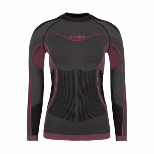 Bluza Damska Termo Alpinus Mora Grafit Róż