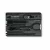 Karta SwissCard Victorinox Transparent Black
