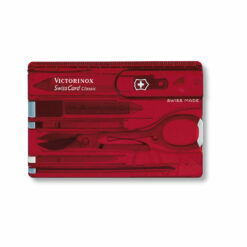 Karta SwissCard Victorinox Transparent Red