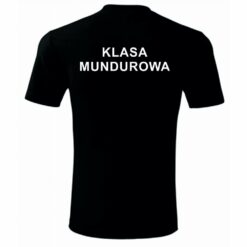 Koszulka Klasa Mundurowa Czarna