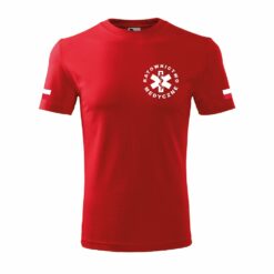 Alternative view of Koszulka Ratownik Czerwona