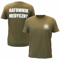Koszulka Ratownik Medyczny Olive