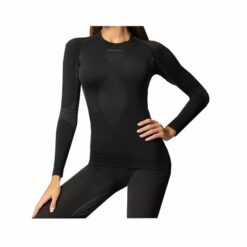 Alternative view of Koszulka Spaio Breeze Damska D/R Black/Gray