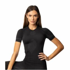 Alternative view of Koszulka Spaio Breeze Damska K/R Black/Gray